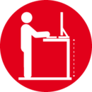 Symbolbild Ergonomischer Arbeitsplatz Treston