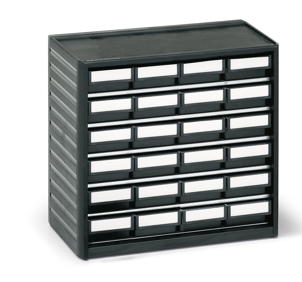 Treston Extra Deep Steel-Framed Storage Cabinets and Polypropylene Bins